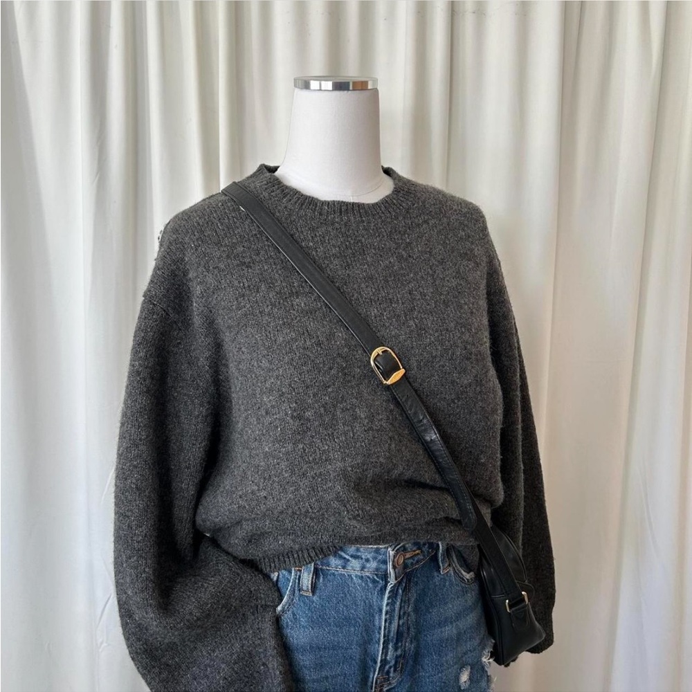 Grey Cabela's wool blend sweater. - Picture 4 of 5